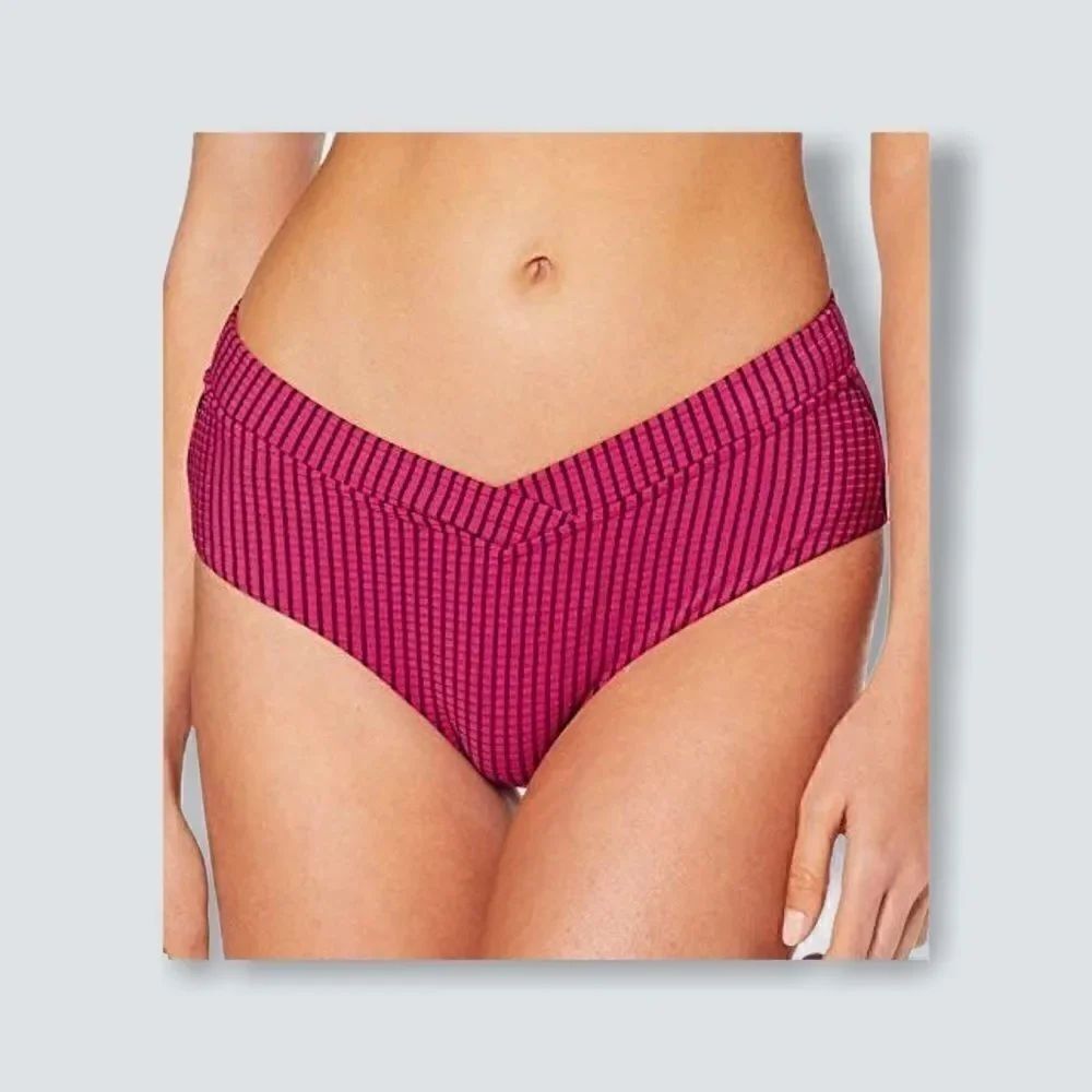 SEAFOLLY GoOverboard Retro “V “Front Bikini Bottom - Picture 2 of 9